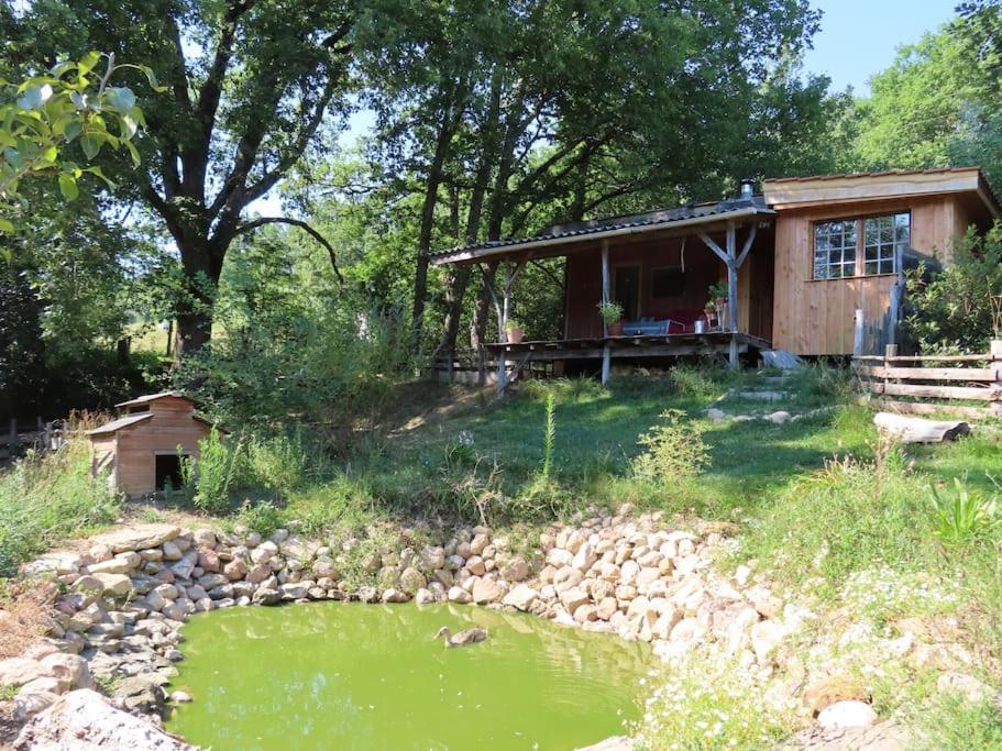 Cosy Cabane Montbrun-Bocage Exterior foto